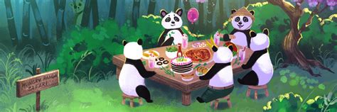 Hungry Pandas Blaze